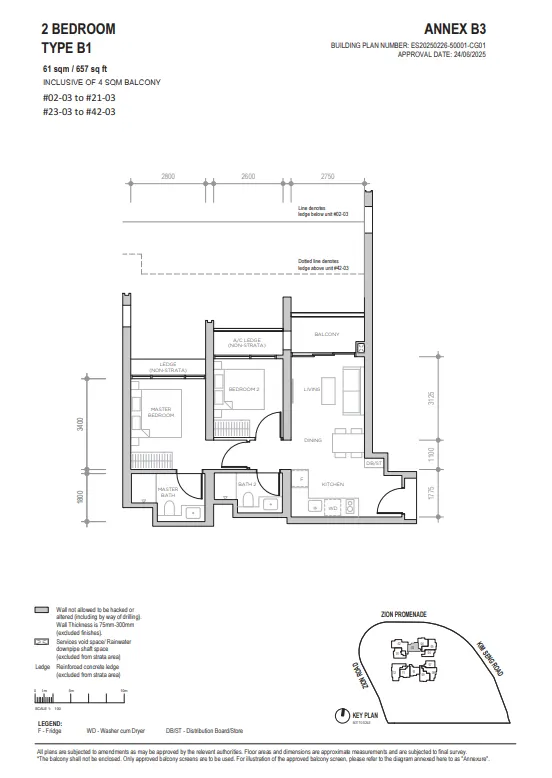 Floor plan for Residence