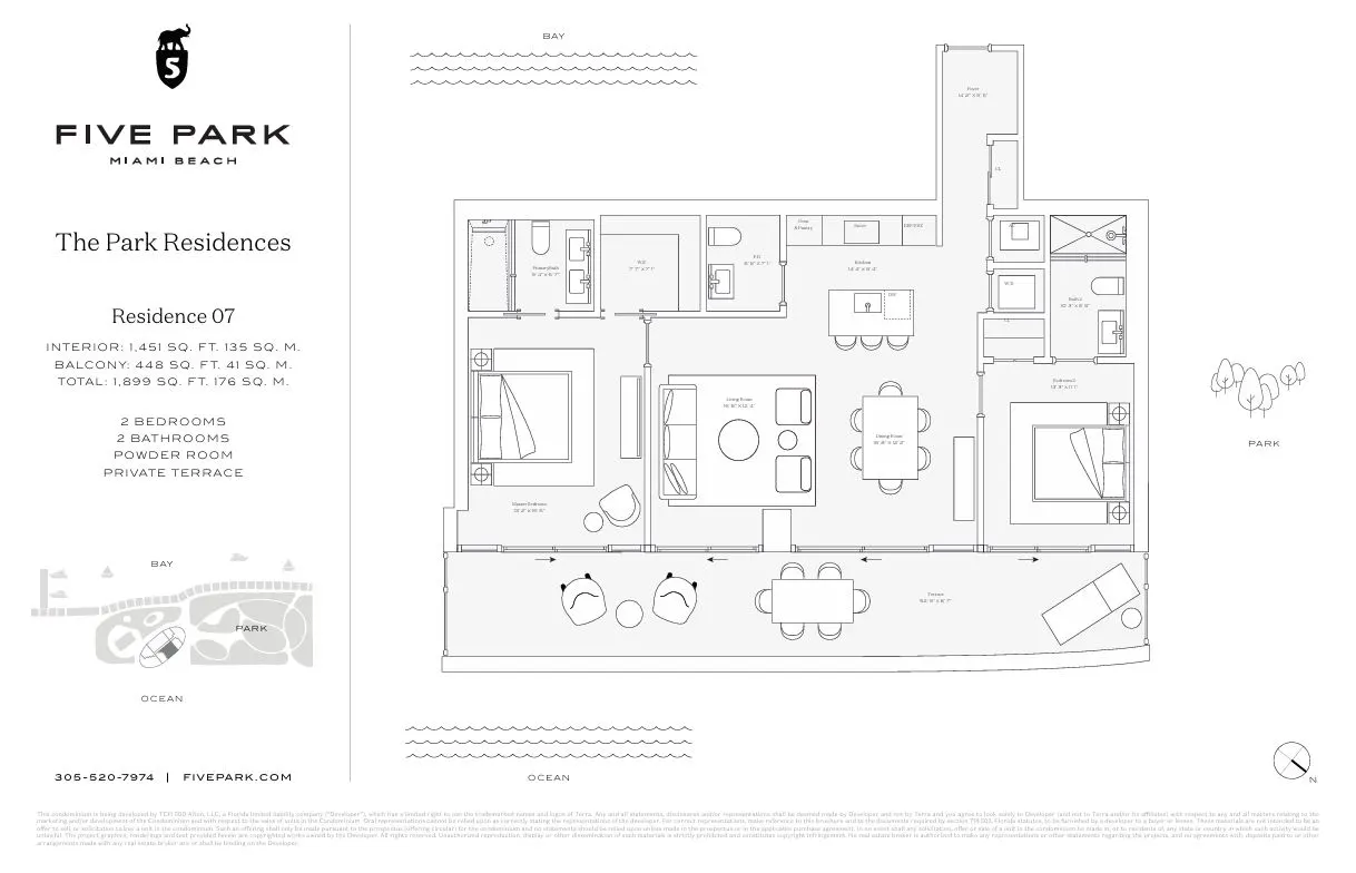 Floor plan for Residence 07
