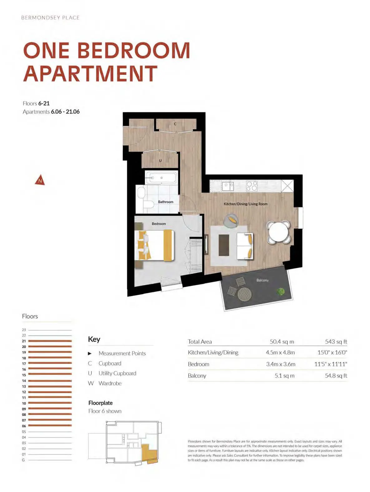 Floor plan for Residence B3.15.06