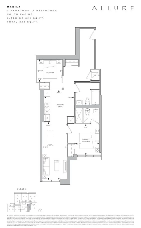 Floor plan for Residence MANILA