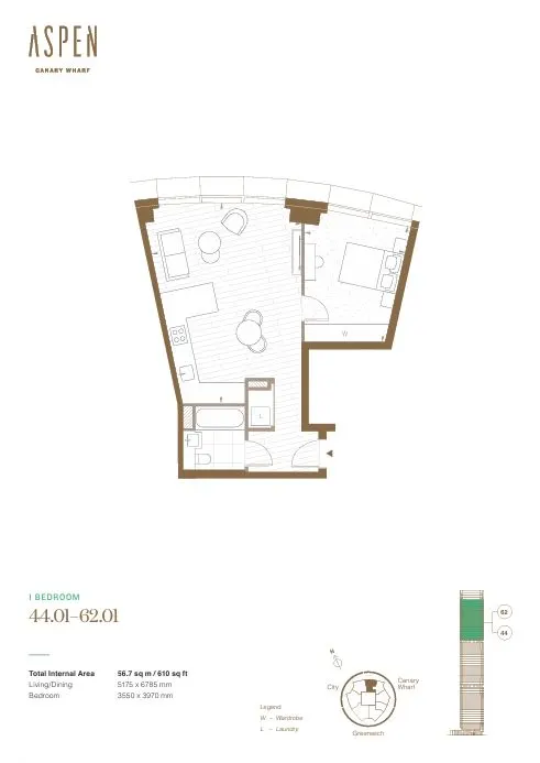 Floor plan for Residence 4401