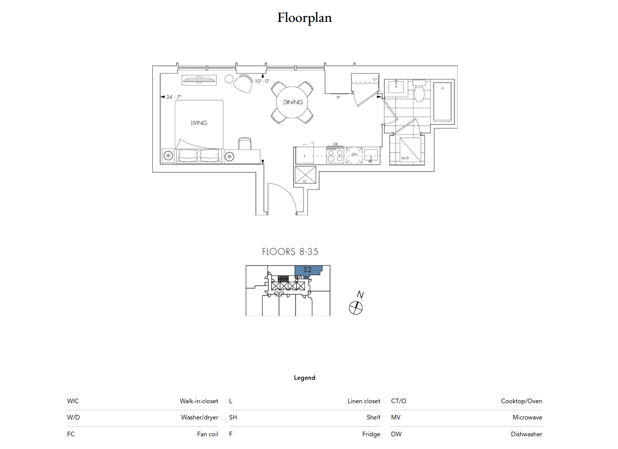 Floor plan for 60 Queen Street East,