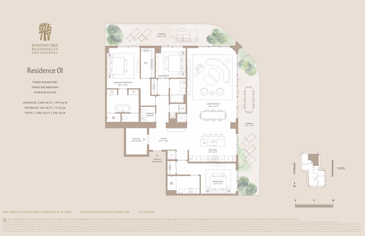 Floor plan for Residence 1901
