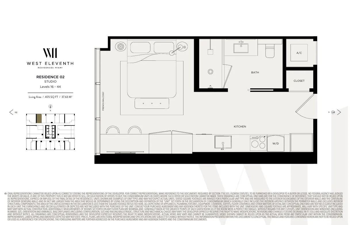 Floor plan for Residence 2