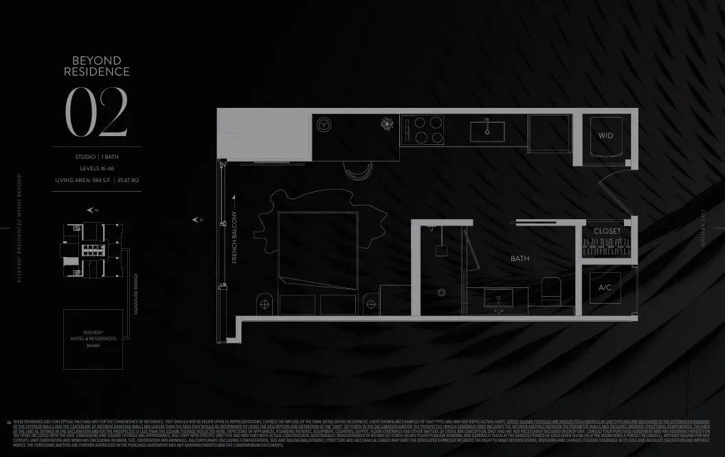 Floor plan for Residence 02