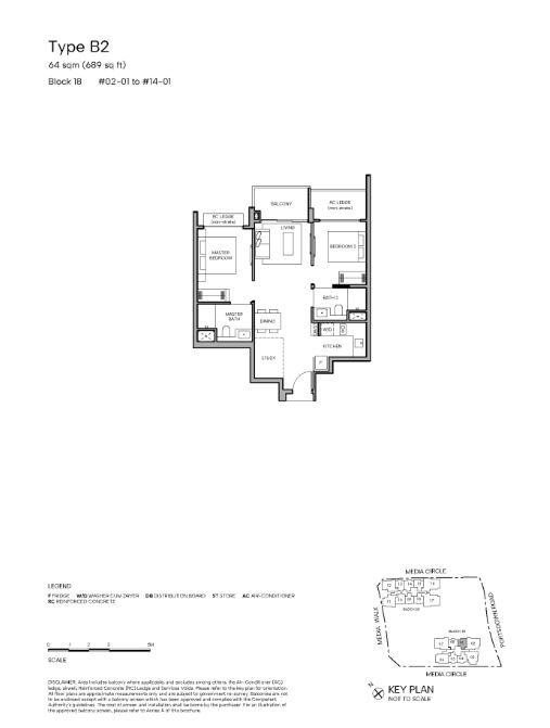 Floor plan for 18-20 Media Circle
