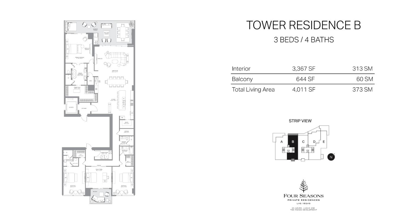 Floor plan for 552 South Stephanie Street