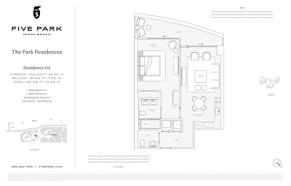 Floor plan for Residence Residence 04