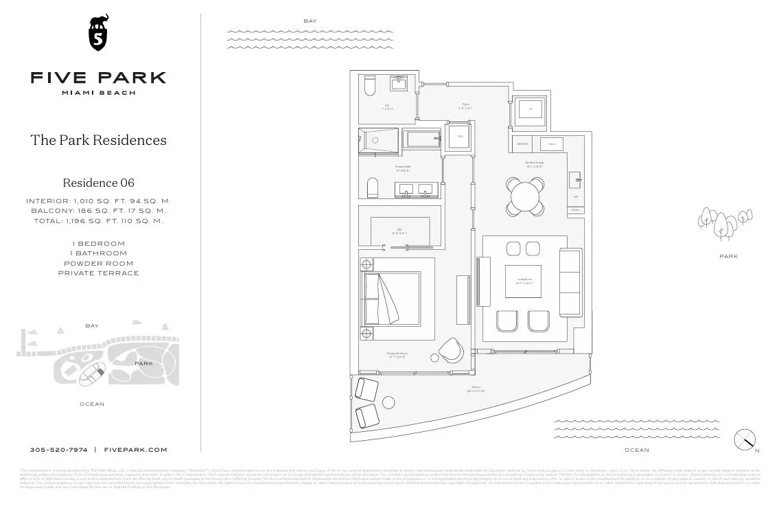 Floor plan for Residence 06