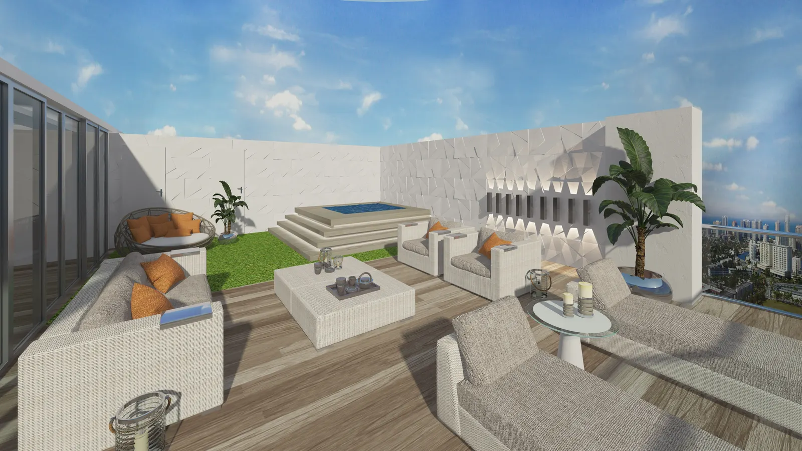 Penthouse 2505 | 3 Bedroom | 3.5 Bathrooms | Private Rooftop Sky Lounge + Terrace — image 8
