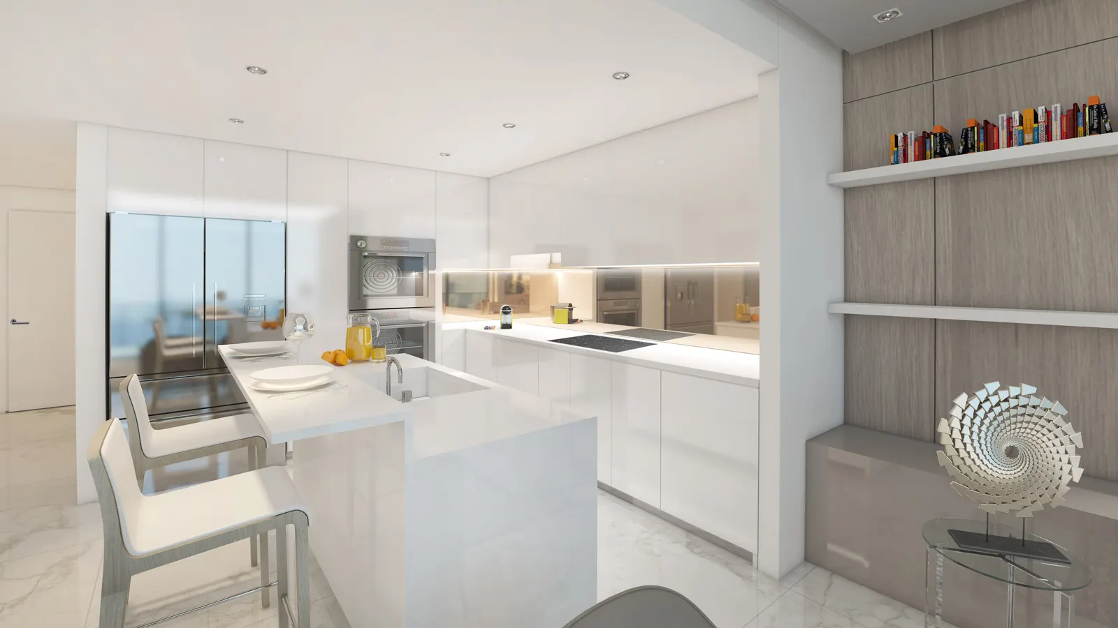 Residence 2106 | 1 Bedroom + Den | 1.5 Bathrooms | Expansive Balcony — image 2