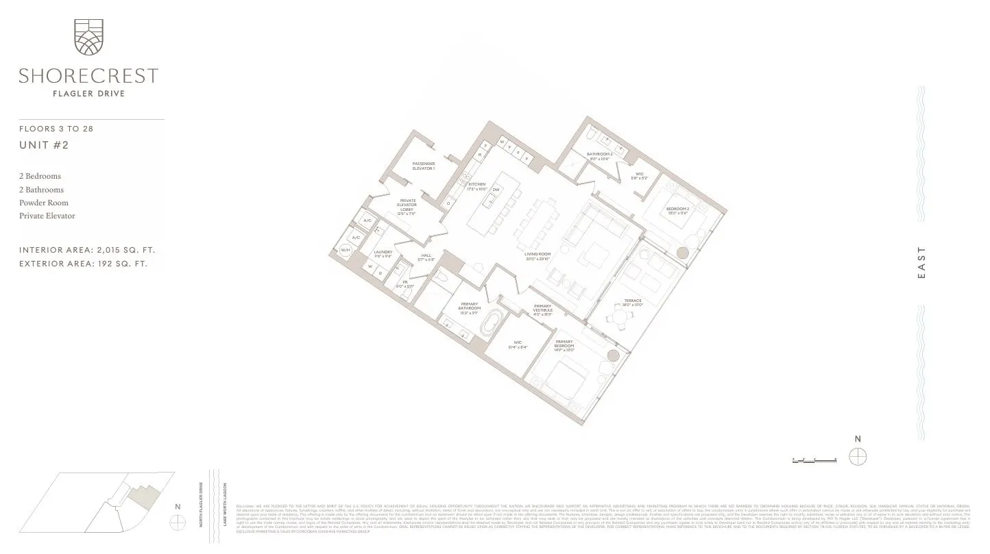 Floor plan for Residence 2