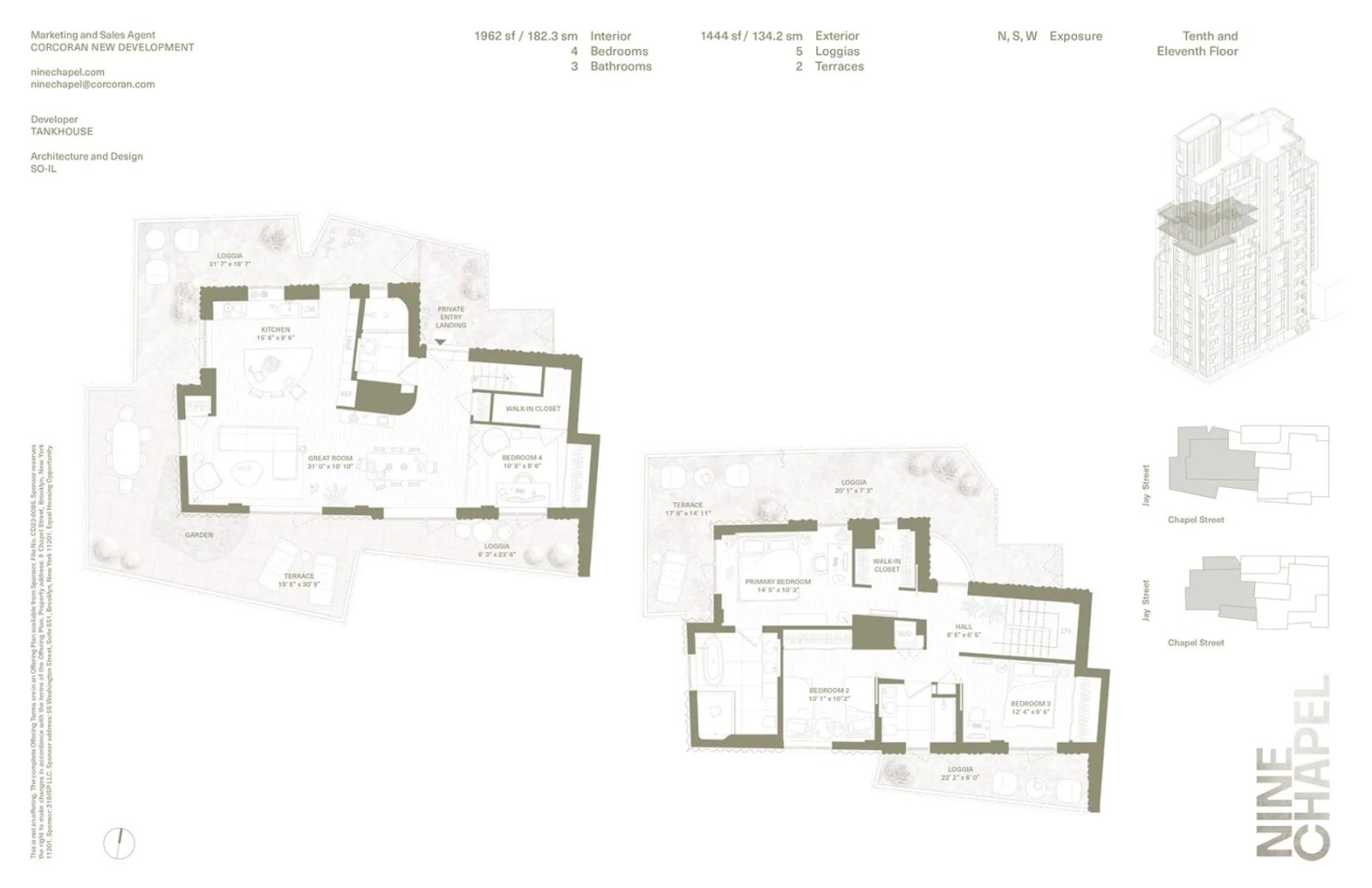 Floor plan for Residence 11A