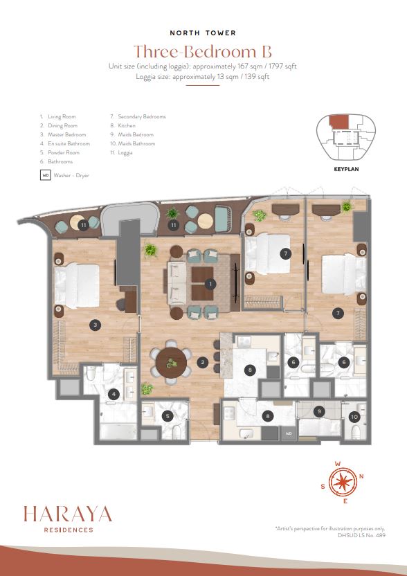 Floor plan for Riverside Drive, cor John Gokongwei, Jr. Boulevard, Pasig, 1609 Metro Manila