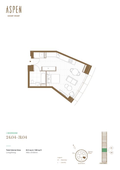 Floor plan for Residence 3904