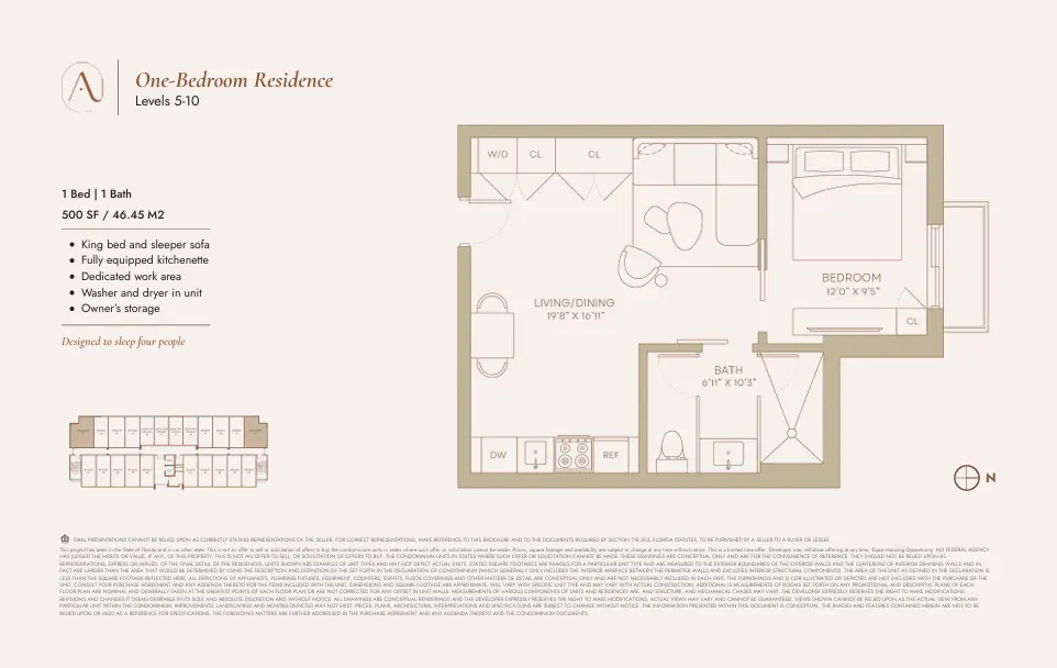Floor plan for 1265 SW 22nd Street,