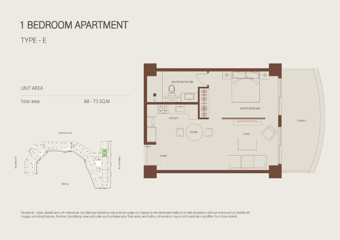 Floor plan for Plot 1/02/05, Colombo 00100, Sri Lanka
