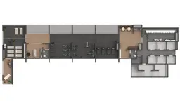Floor plan for Residence 1B0