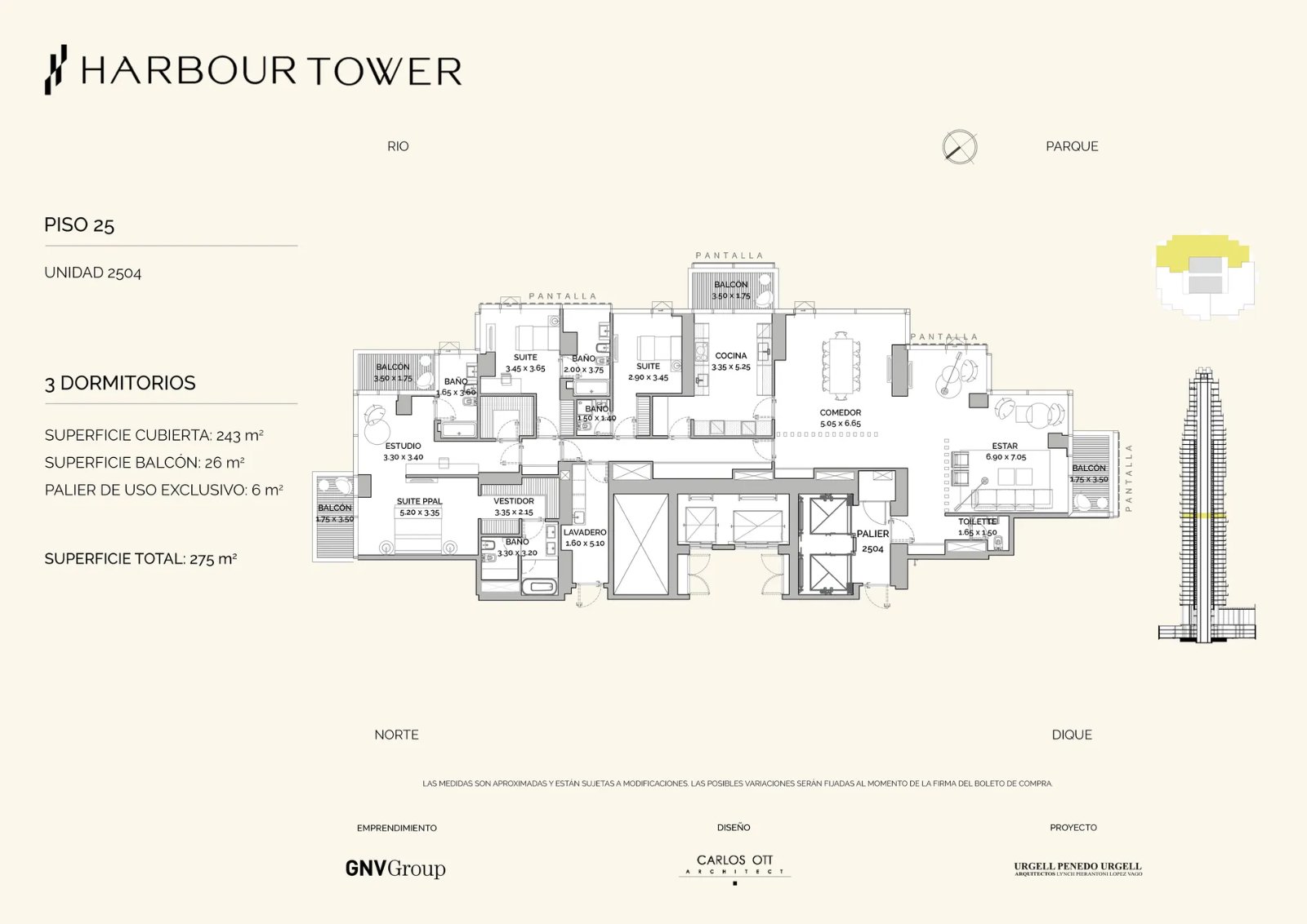 Floor plan for Julieta Lanteri 1775,