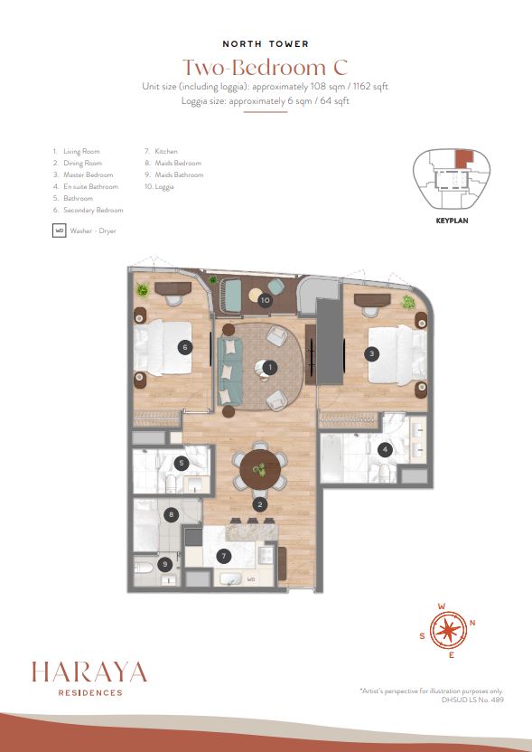 Floor plan for Riverside Drive, cor John Gokongwei, Jr. Boulevard, Pasig, 1609 Metro Manila