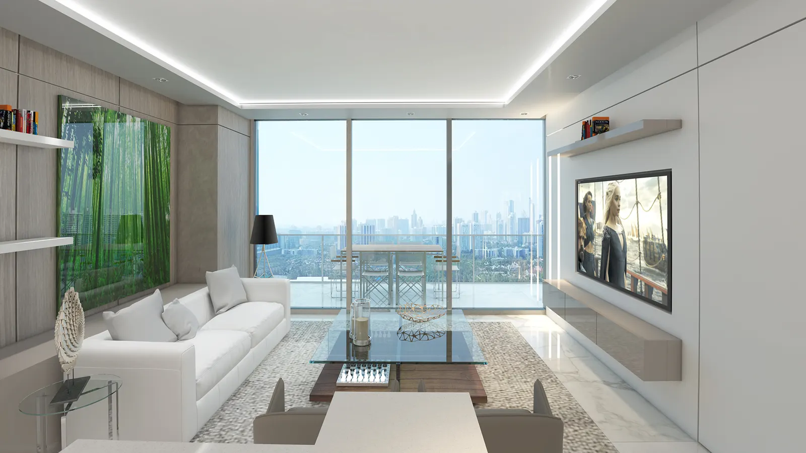 Residence 2106 | 1 Bedroom + Den | 1.5 Bathrooms | Expansive Balcony — image 4