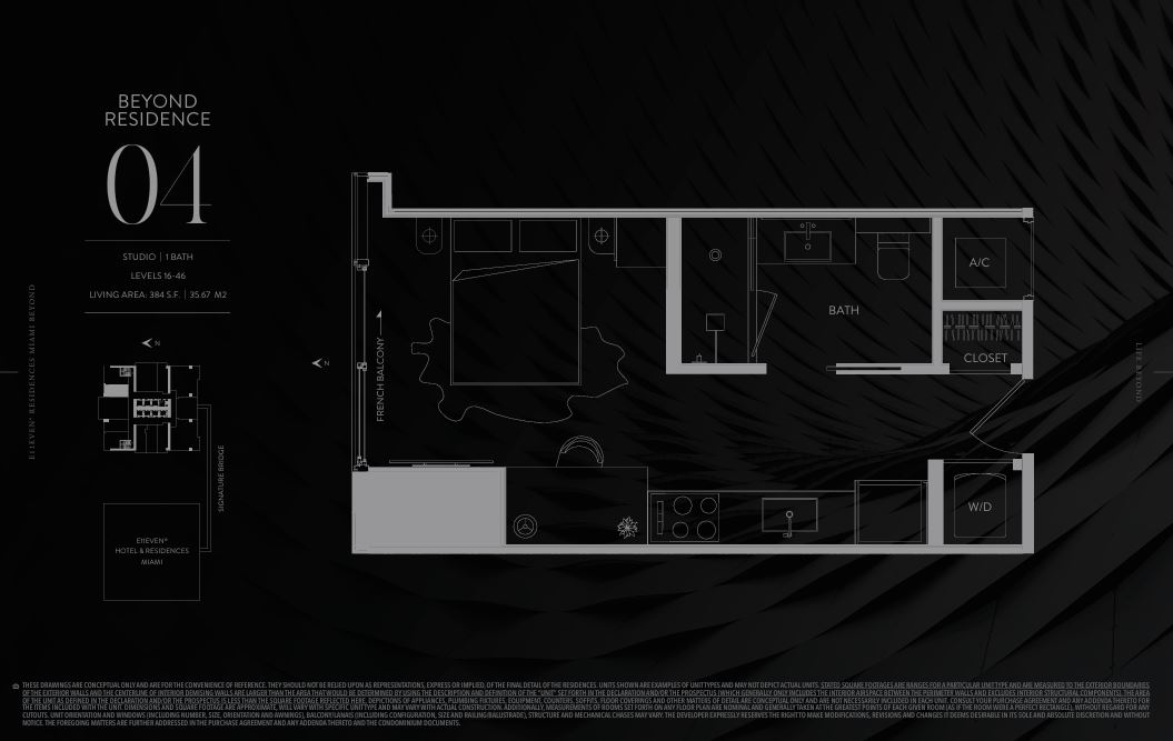 Floor plan for Residence Residence 04