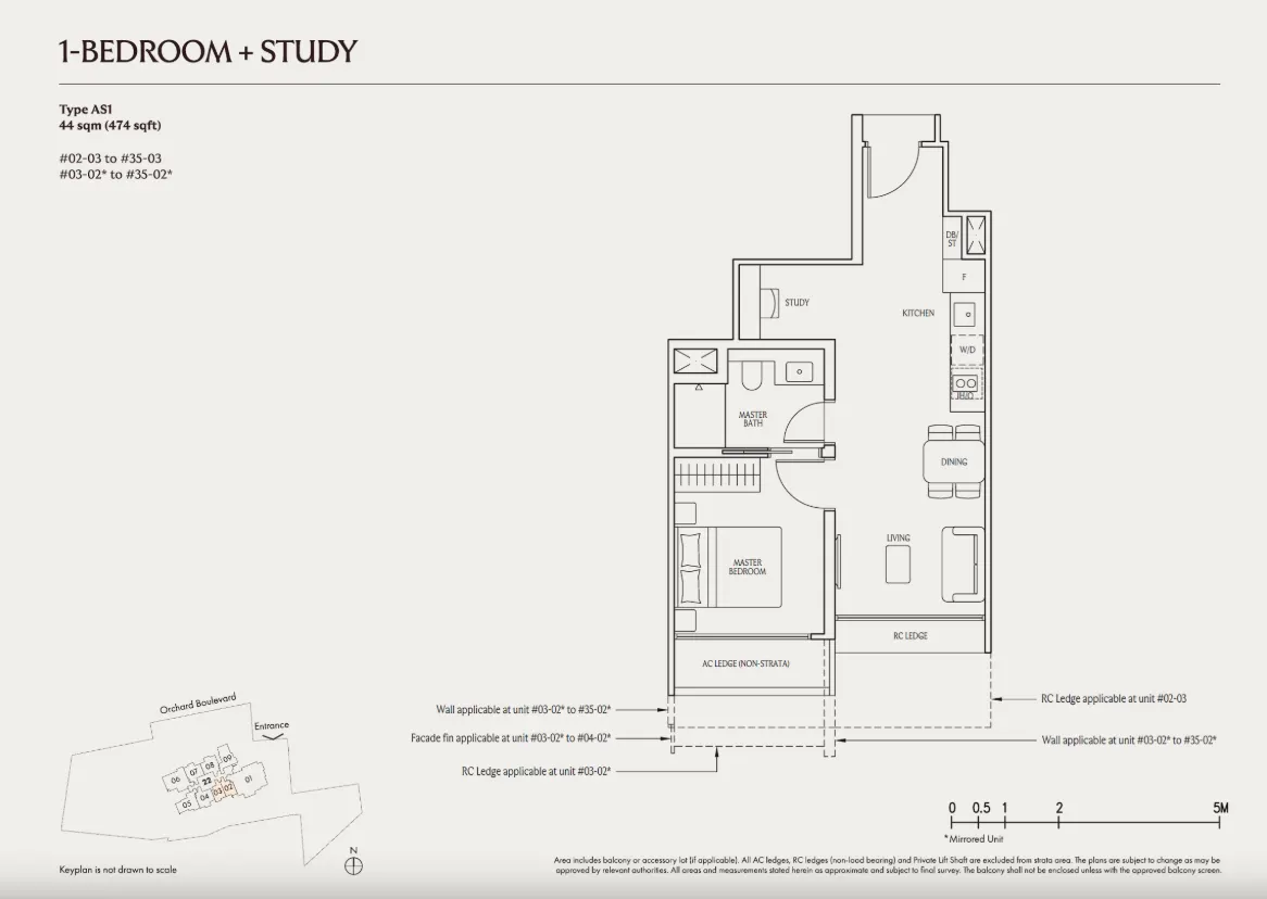 Floor plan for Residence