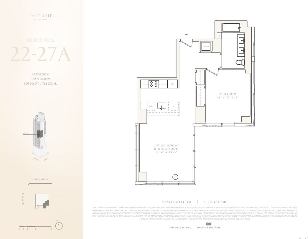 Floor plan for Residence 26A