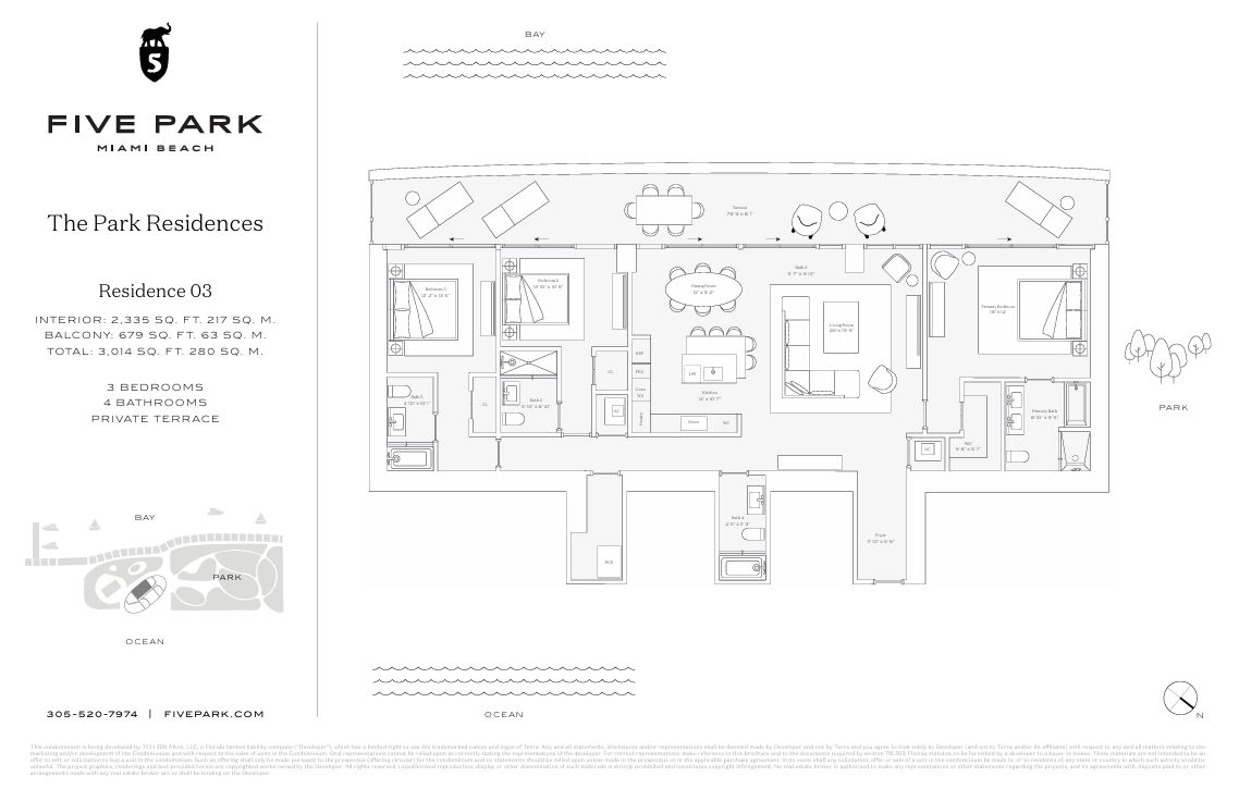 Floor plan for Residence Residence 03