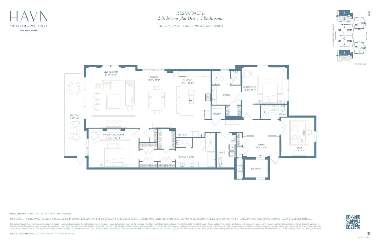 Floor plan for 184 Lake Dr Ste 200,