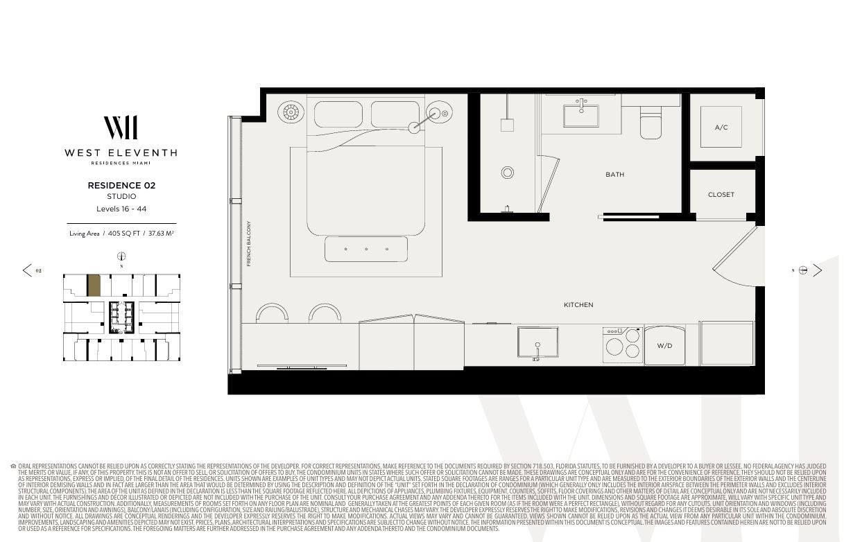 Floor plan for Residence Residence 2