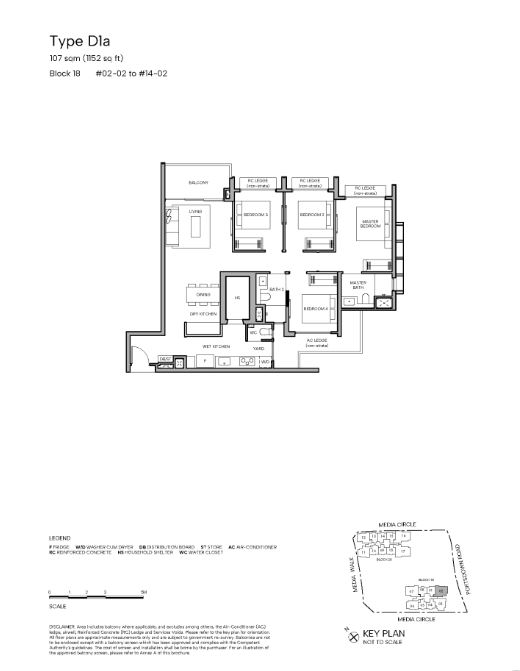 Floor plan for 18-20 Media Circle