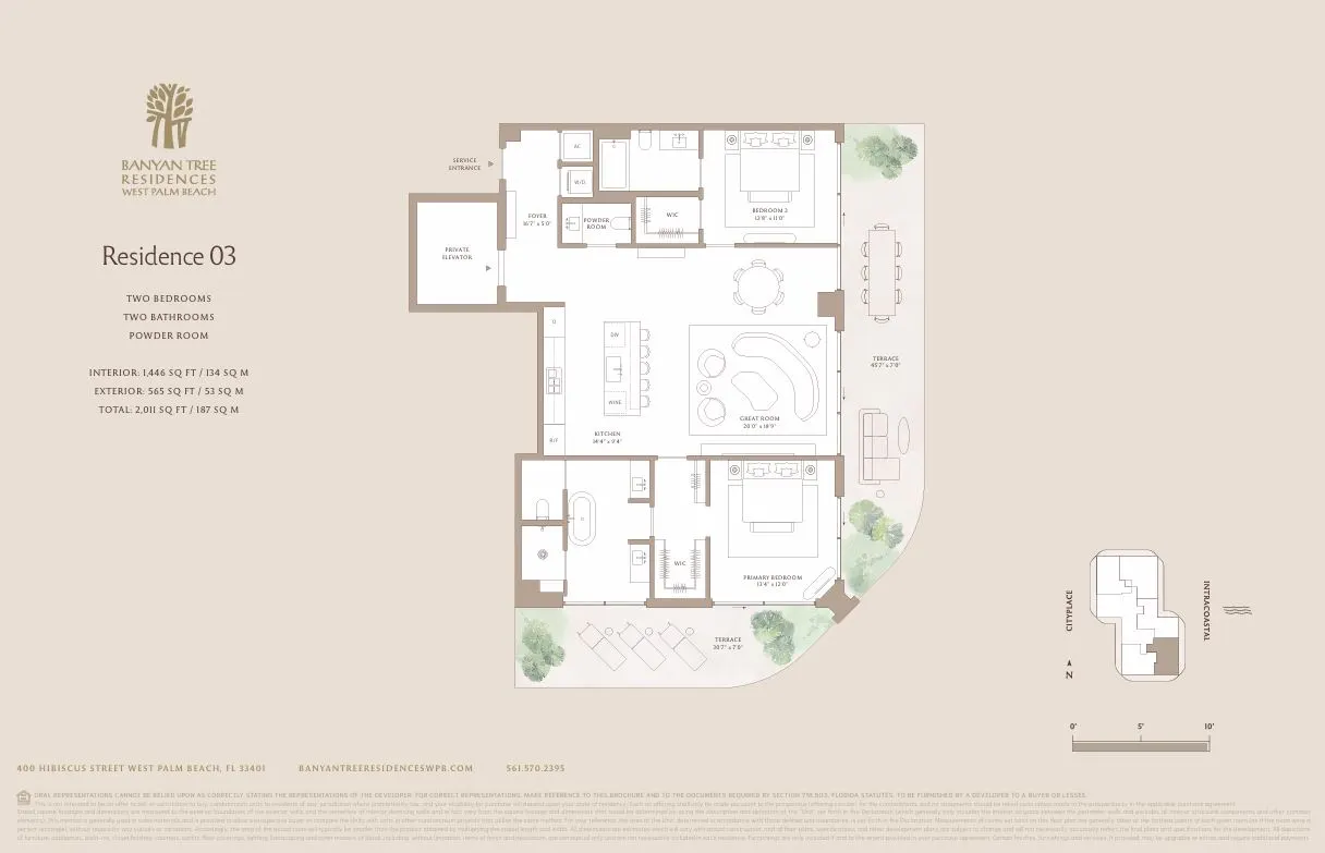 Floor plan for Residence 1503