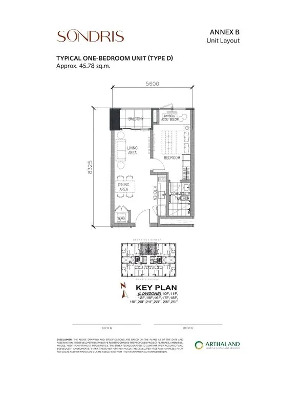 Floor plan for Residence