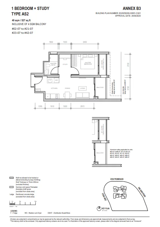 Floor plan for Residence