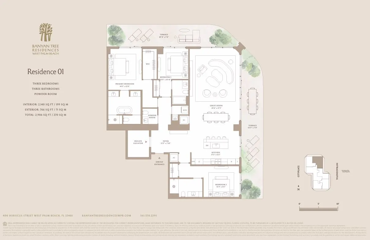 Floor plan for Residence 1901