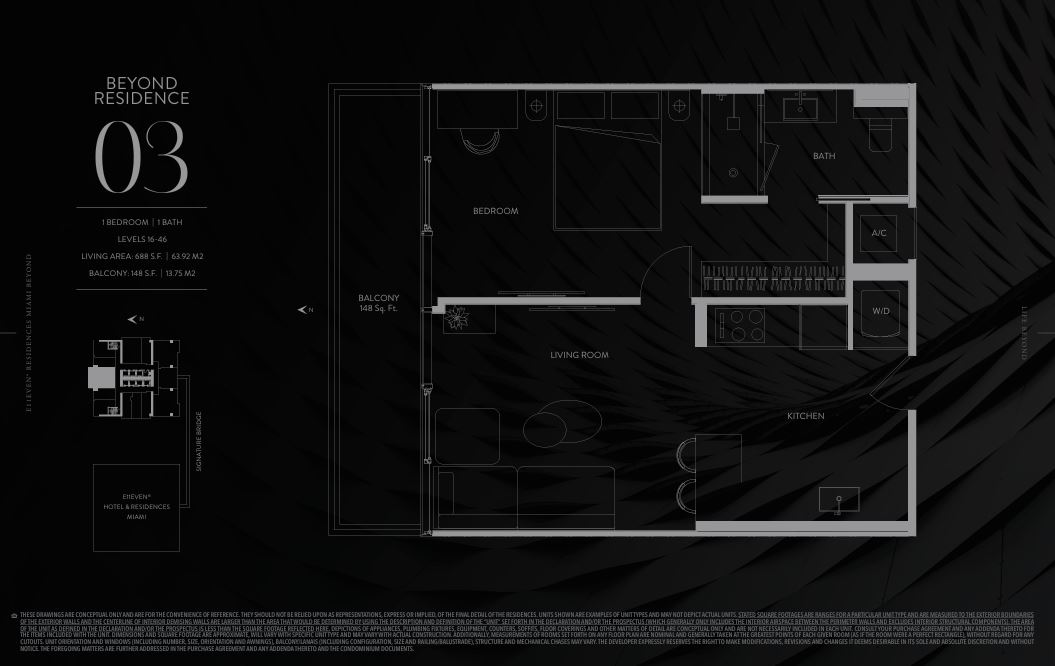 Floor plan for Residence Residence 03
