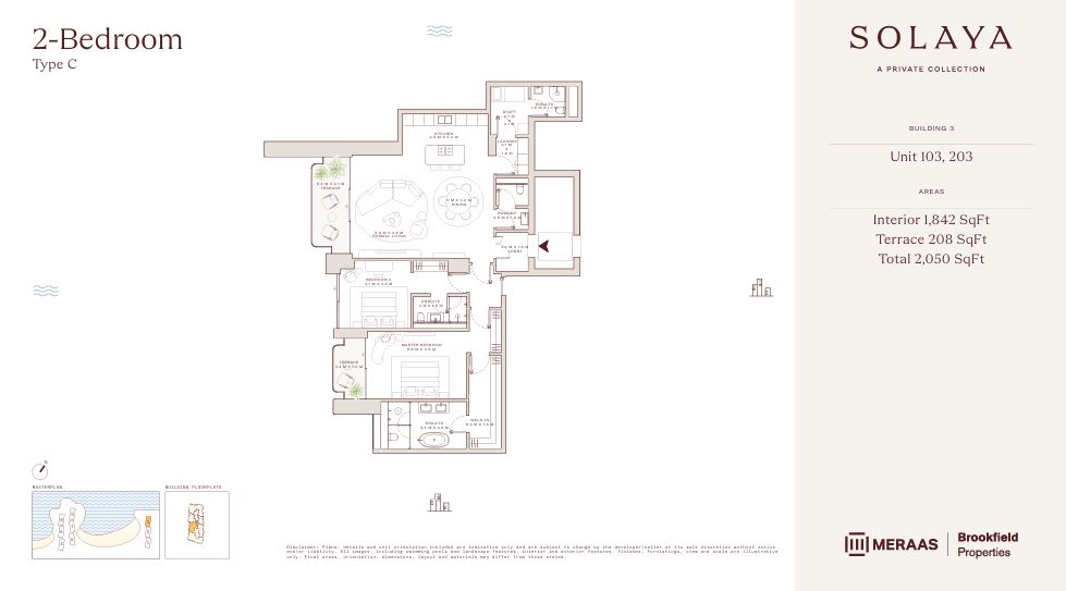Floor plan for Residence TYPE C