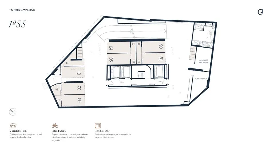 Floor plan for Residence