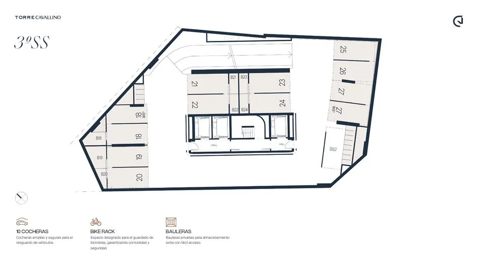 Floor plan for Residence