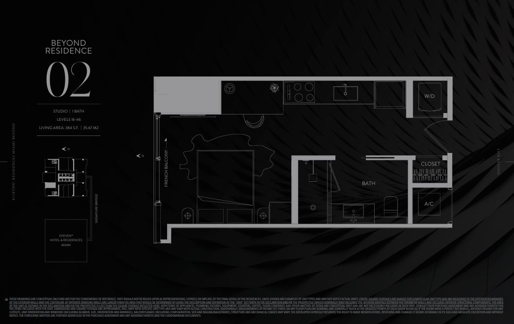 Floor plan for Residence Residence 02