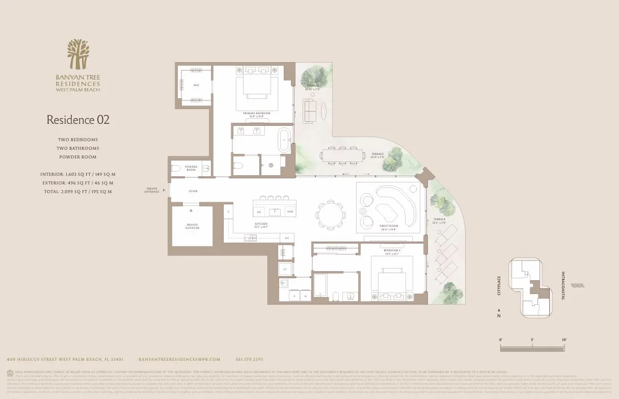 Floor plan for Residence 1202