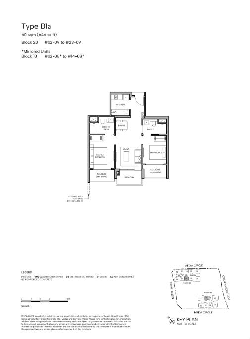 Floor plan for 18-20 Media Circle