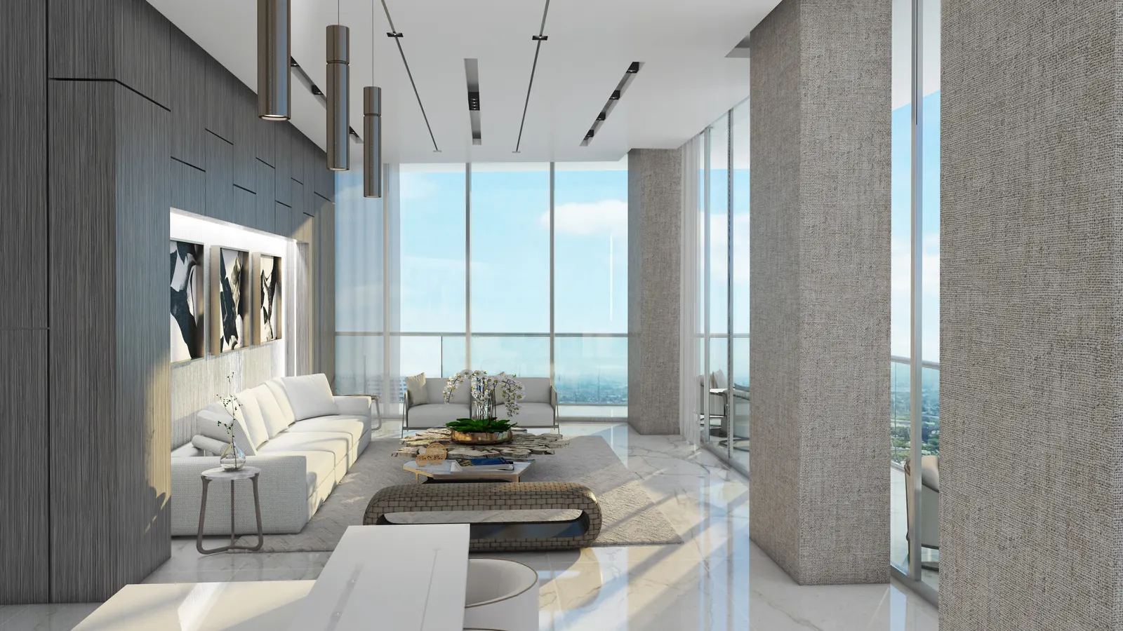 Penthouse 2505 | 3 Bedroom | 3.5 Bathrooms | Private Rooftop Sky Lounge + Terrace — image 4