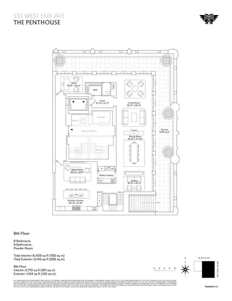 Floor plan for Residence