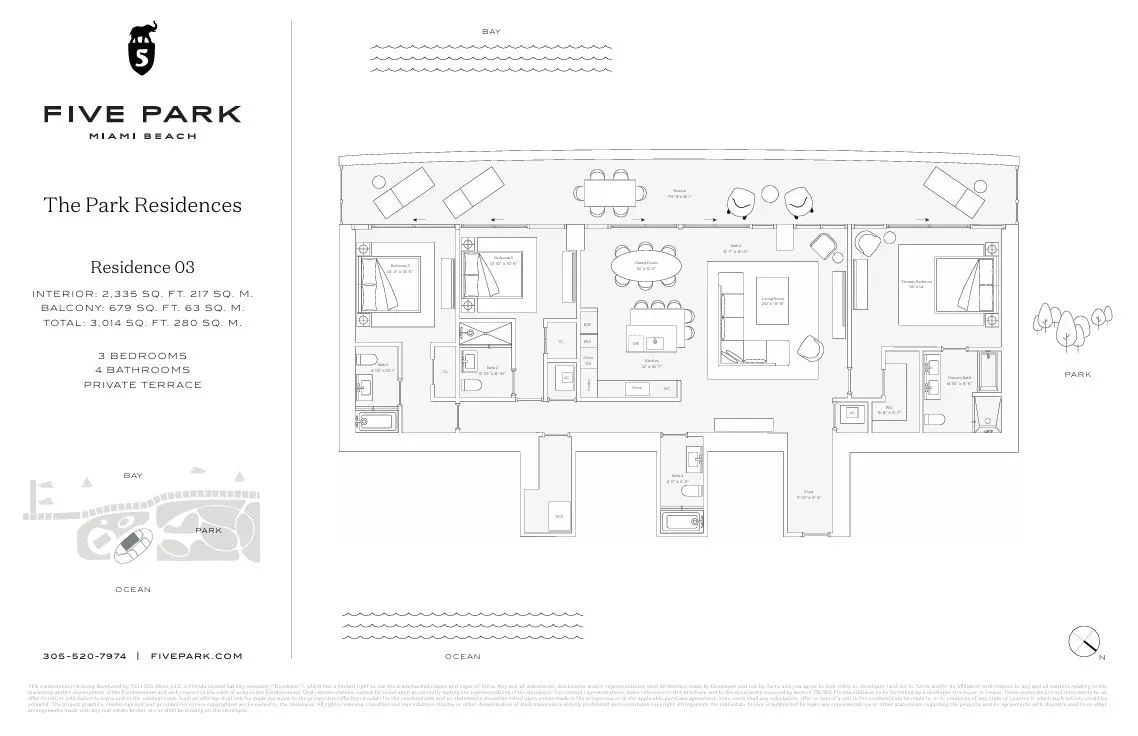 Floor plan for Residence 03
