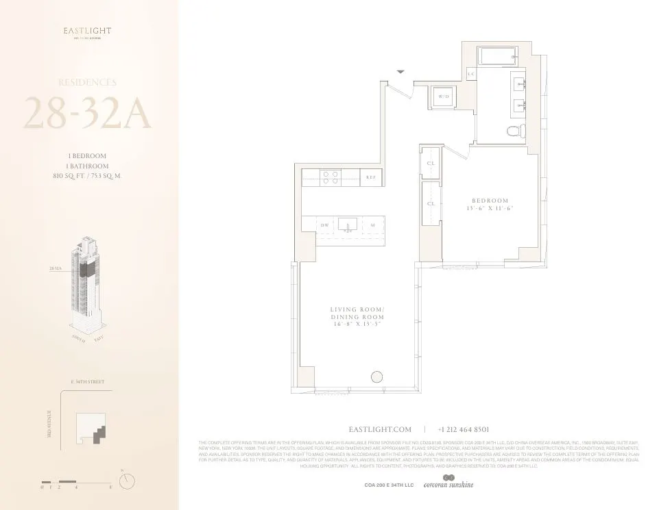 Floor plan for Residence 31A