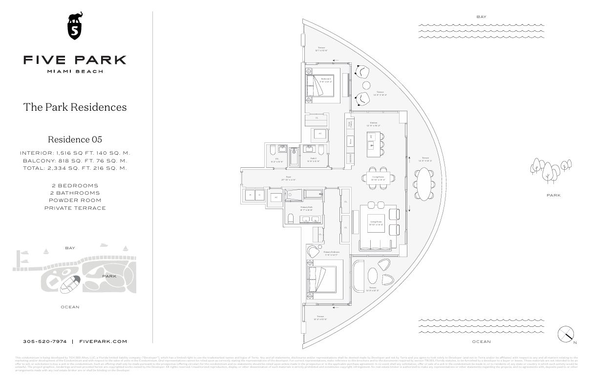 Floor plan for Residence Residence 05